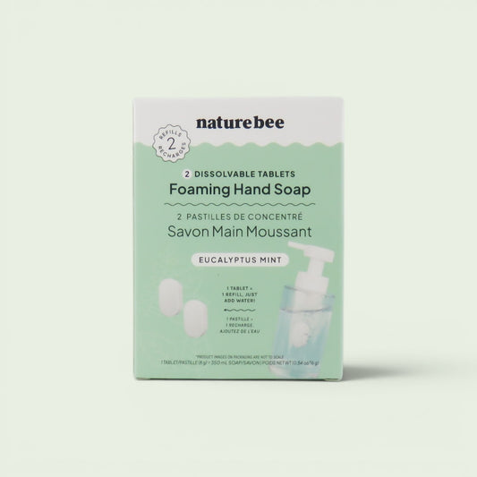 Nature Bee Dissolvable Tablets Foaming Hand Soap Refill