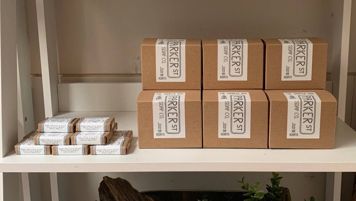The Soap Sampler Box from Parker Street Soap Co.