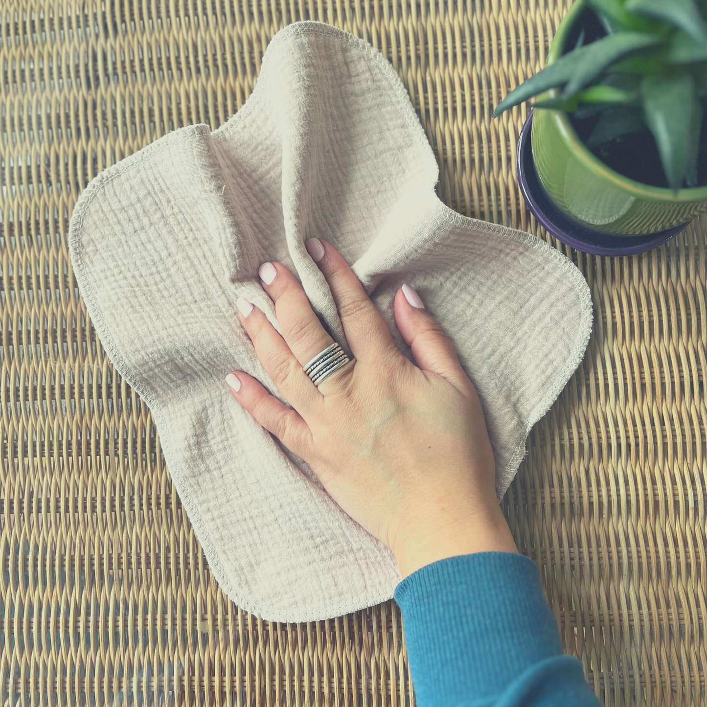 Washcloths - Organic Muslin