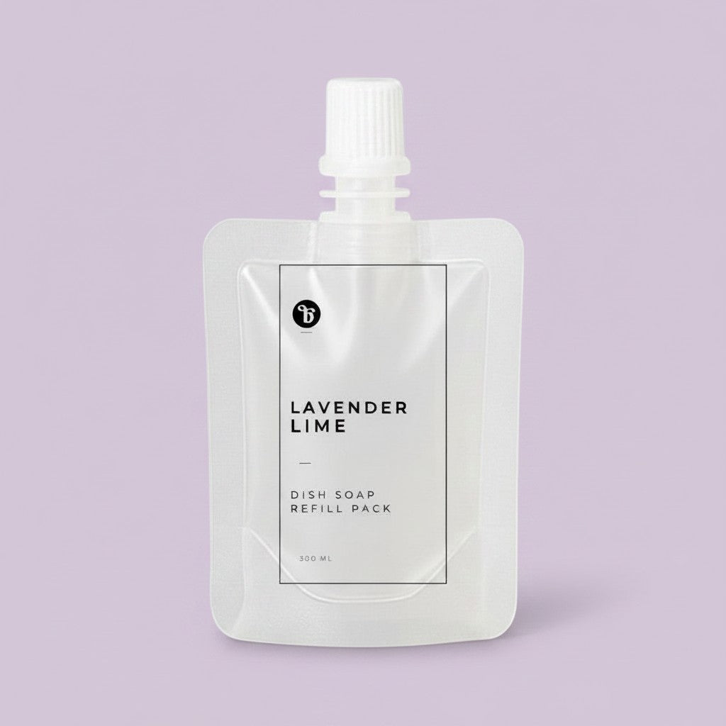 Lavender Lime Dish Soap Refill Pouch 300 mL