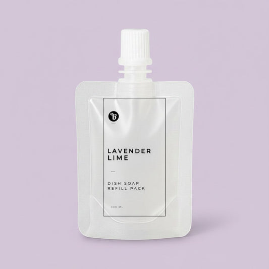 Lavender Lime Dish Soap Refill Pouch 300 mL