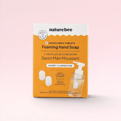 Nature Bee Dissolvable Tablets Foaming Hand Soap Refill