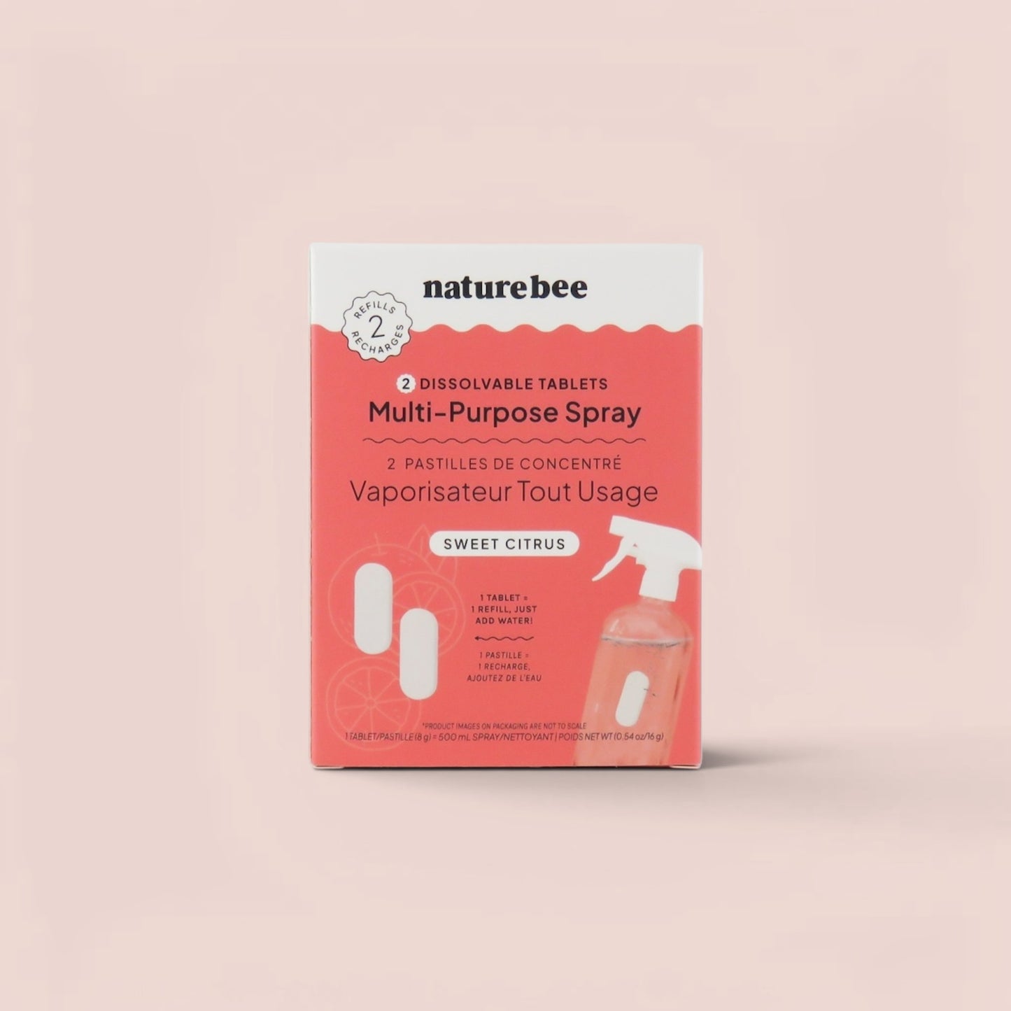 Naturebee Dissolvable Multi-Purpose Spray Refills